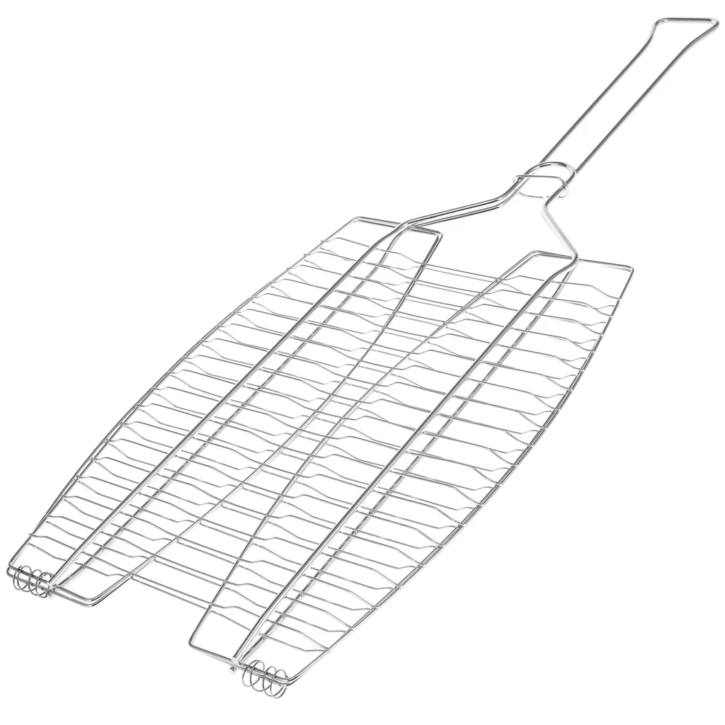 bremermann Fischgriller 2fach // Edelstahl // ca. 65 x 26,5 cm // Fischbräter